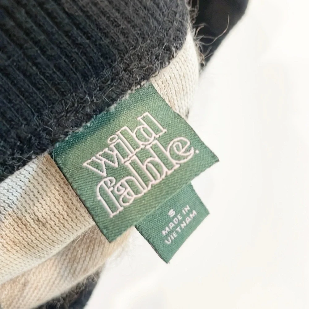 Wild Fable Leopard Print Fuzzy Sweater - Picture 3 of 4